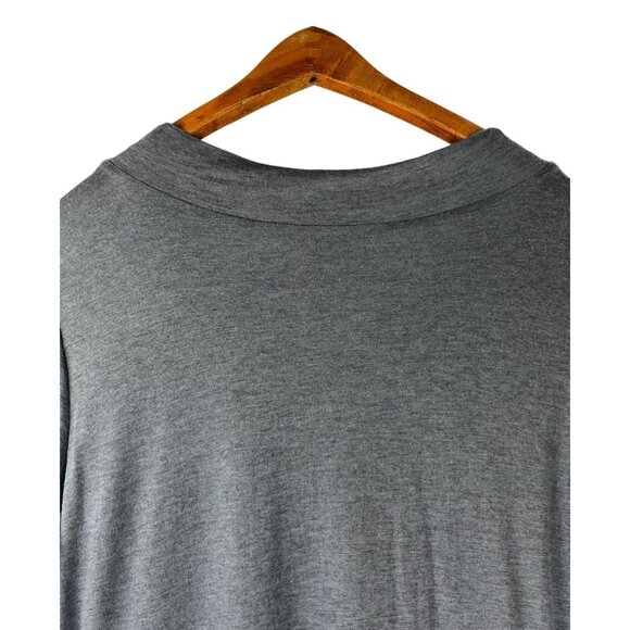 FALL Back to School Minimalist Luxury BODEN Grey Knit Maxi Dress, Women's 10L - Picture 12 of 16